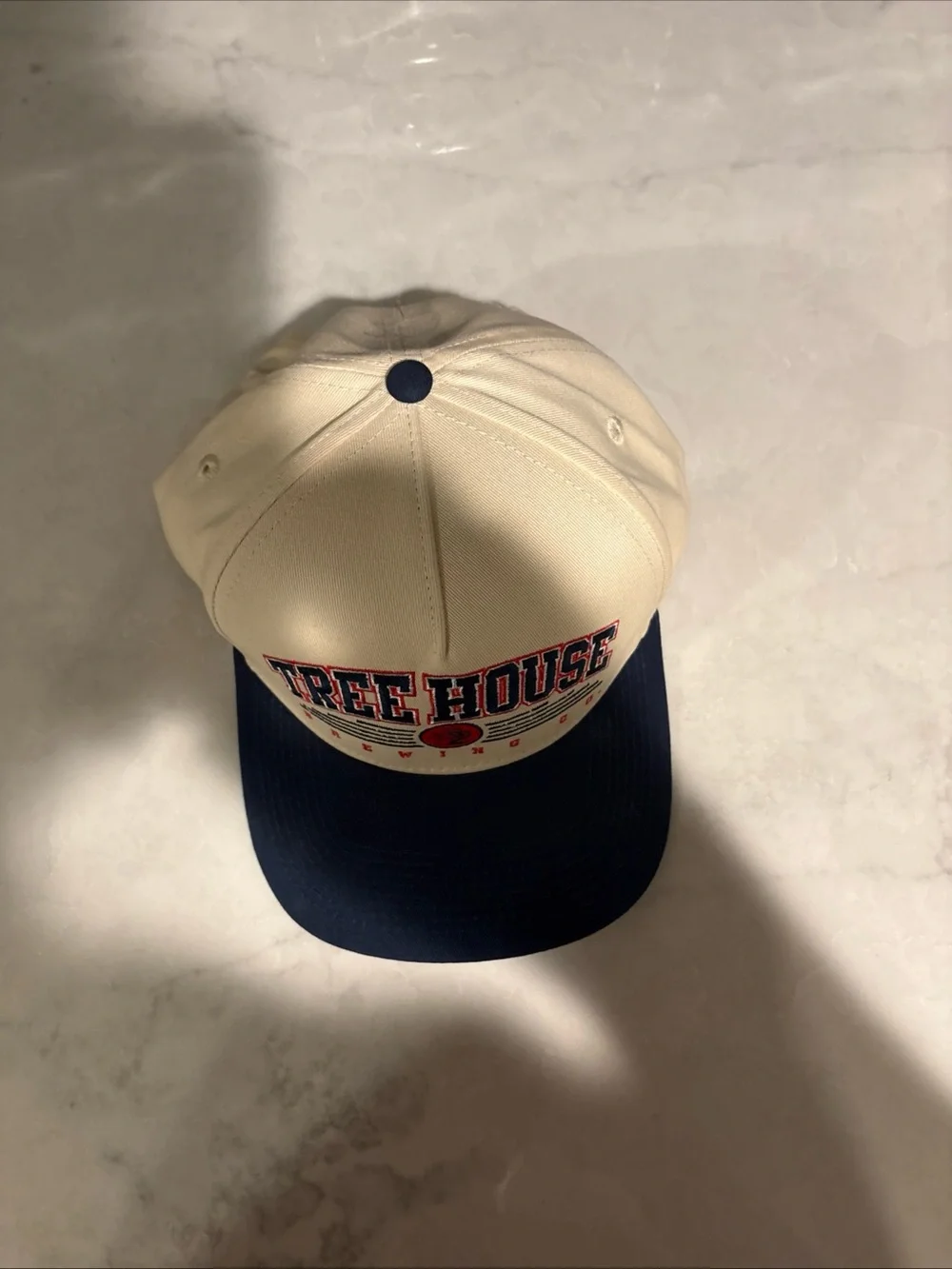 Tree House Brewing NWOT | Two-Tone Beige and Navy Cap